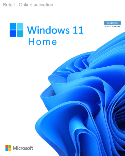 Windows 11 Home Retail - Microsoft Key - GLOBAL