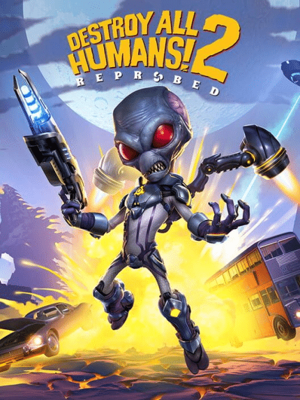 Destroy All Humans! 2 Reprobed (PC) - Steam Key - GLOBAL