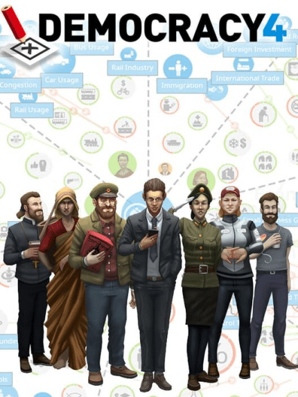 Democracy 4 (PC) - Steam Key - GLOBAL